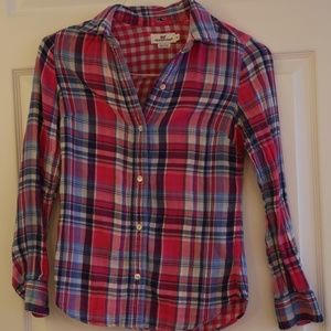 Vineyard Vines Women's Plaid Button Up